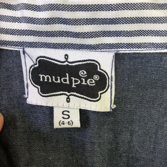 Chambray Shirt Dress Mudpie Denim - Picture 2 of 3